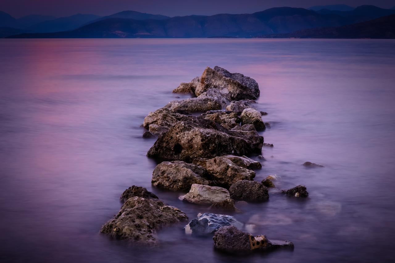 Hotel Ekati Mare Kávos Esterno foto